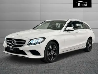Gebraucht Mercedes C220 194 PS (142 kW) 2019 Weiß Kombi