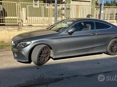 Usata Mercedes C250 Premium Plus 211 CV (155 kW) 2016 Grigio Coupé