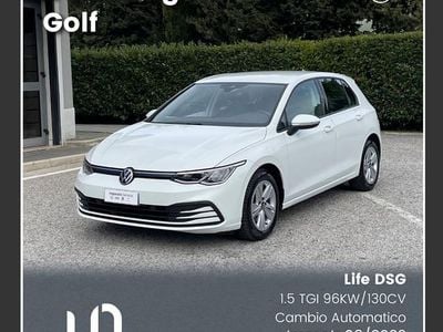 Usata VW Golf VIII Life 131 CV (96 kW) 2022 Bianco