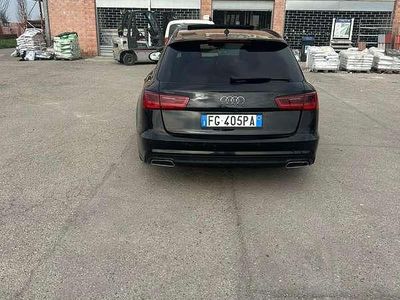 Begagnad Audi A6 S-Line 190 HK (139 kW) 2016 Svart Kombi