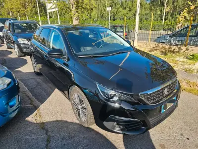 Brugt Peugeot 308 Allure 131 HK (96 kW) 2021 Sort Stationcar