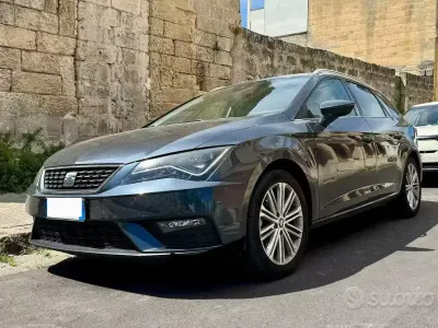 Usata Seat Leon ST XCELLENCE 131 CV (96 kW) 2020 Grigio Station wagon