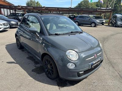 Usata Fiat 500 85 CV (62 kW) 2012 Grigio Cabrio