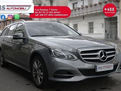 Usata Mercedes E250 Premium 204 CV (150 kW) 2015 Argento Station wagon