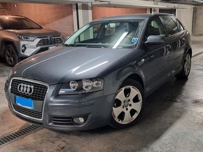 Usata Audi A3 Sportback Ambiente 140 CV (102 kW) 2006 Grigio Utilitaria