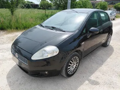 Brugt Fiat Punto 75 HK (55 kW) 2008 Sort Hatchback