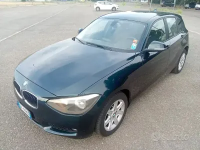 Usata BMW 118 Sport Line 143 CV (105 kW) 2014 Bluazzurro Utilitaria