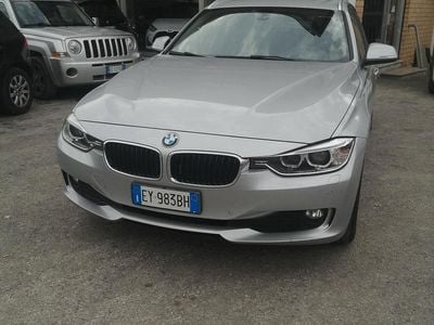 Usata BMW 320 Efficient Dynamics 184 CV (135 kW) 2014 Argento Berlina