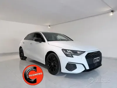 Usata Audi A3 116 CV (85 kW) 2021 Bianco Berlina