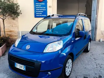 Usata Fiat Qubo Dynamic 73 CV (53 kW) 2010 Blu Monovolume