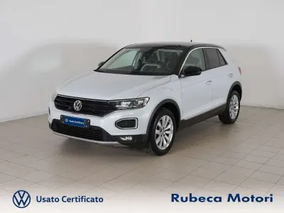 Usata VW T-Roc Advance 116 CV (85 kW) 2019 Bianco SUV