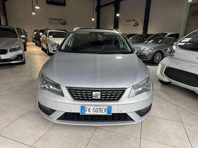 Usata Seat Leon ST XCELLENCE 150 CV (110 kW) 2017 Argento Station wagon