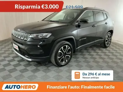 Usata Jeep Compass Limited 131 CV (96 kW) 2021 Nero SUV