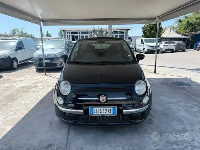 Usata Fiat 500C Lounge 95 CV (69 kW) 2011 Blu Cabrio