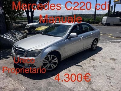 Grigio Usata 2008 Mercedes C220 Avantgarde Berlina | 4300 € (Ottimo prezzo)