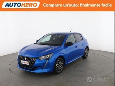 Usata Peugeot 208 100 CV (73 kW) 2022 Blu Utilitaria
