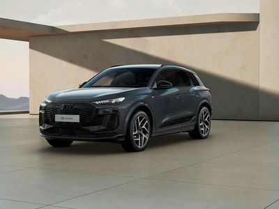 Uusi Audi Q6 e-tron Design 2026 Harmaa Katumaasturi
