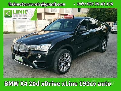 Usata BMW X4 xLine 190 CV (139 kW) 2018 Nero SUV