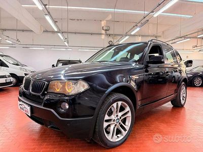 Usata BMW X3 Sport Line 177 CV (130 kW) 2008 Nero SUV