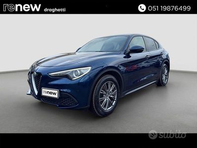 Usata Alfa Romeo Stelvio Executive 190 CV (139 kW) 2019 Blu SUV