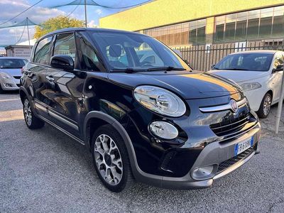 Usata Fiat 500L Trekking 84 CV (61 kW) 2015 Nero Monovolume