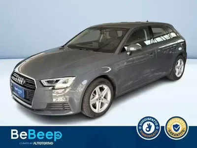 Usata Audi A3 Sportback g-tron Admired 131 CV (96 kW) 2020 Antracite metallizzato Utilitaria