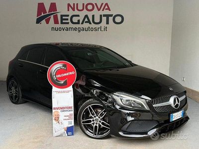 Usata Mercedes A200 Premium 136 CV (100 kW) 2018 Nero Berlina
