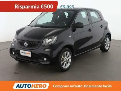 Begagnad Smart ForFour 71 HK (52 kW) 2016 Svart Halvkombi