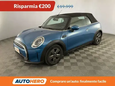 Usata Mini One Cabriolet Essential 102 CV (75 kW) 2021 Blu/azzurro Cabrio