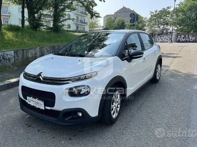 Usata Citroën C3 Feel 83 CV (61 kW) 2020 Bianco Utilitaria