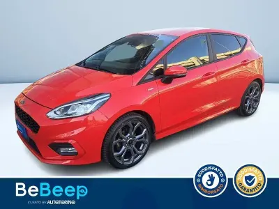 Begagnad Ford Fiesta ST-Line 86 HK (63 kW) 2019 Röd Halvkombi