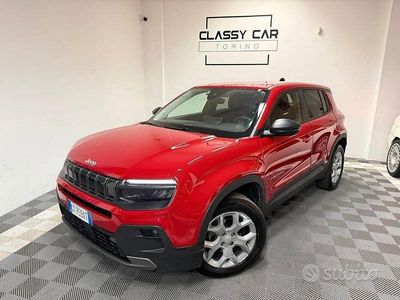 Usata Jeep Avenger Longitude 101 CV (74 kW) 2024 Rosso SUV