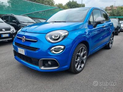 Usata Fiat 500X Sport 130 CV (95 kW) 2021 Blu SUV