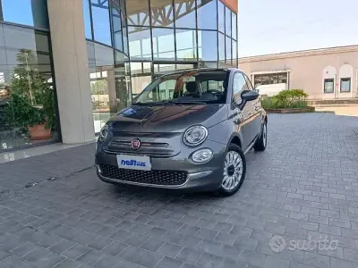Usata Fiat 500 Lounge 69 CV (50 kW) 2016 Grigio Utilitaria