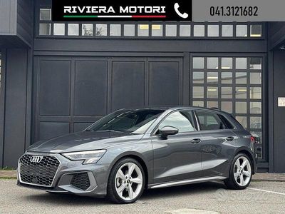 Usata Audi A3 S-Line 150 CV (110 kW) 2024 Grigio scuro Berlina