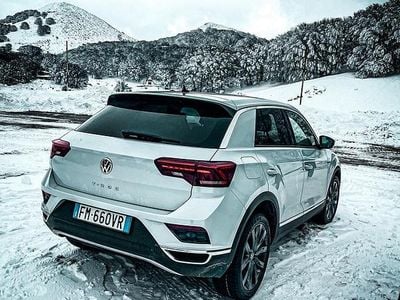 Usata VW T-Roc Advance 150 CV (110 kW) 2019 Bianco SUV