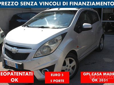 Usata Chevrolet Spark LT 82 CV (60 kW) 2010 Grigio Utilitaria