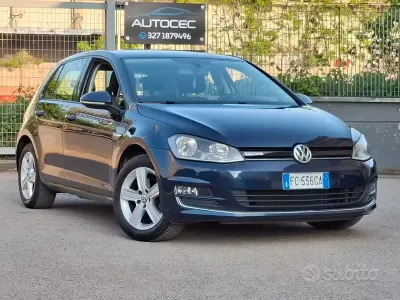 Usata VW Golf VII Executive 110 CV (80 kW) 2016 Blu Berlina