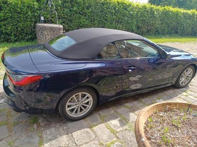 Usata BMW 420 Cabriolet Sport Line 184 CV (135 kW) 2023 Blu/azzurro Cabrio