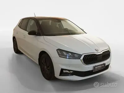 Usata Skoda Fabia 95 CV (69 kW) 2025 Bianco Utilitaria