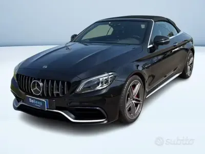 Usata Mercedes C63 AMG AMG 510 CV (375 kW) 2019 Nero Cabrio