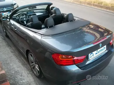 Usata BMW 420 M Sport 184 CV (135 kW) 2015 Grigio Cabrio