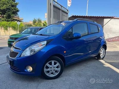 Usata Chevrolet Spark LT 81 CV (59 kW) 2011 Blu Utilitaria