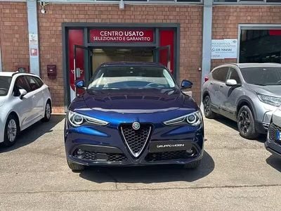Usata Alfa Romeo Stelvio Super 180 CV (132 kW) 2017 Blu SUV