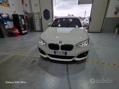 Usata BMW 116 Sport Line 116 CV (85 kW) 2017 Bianco Utilitaria