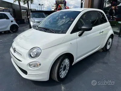 Usata Fiat 500 Lounge 69 CV (50 kW) 2023 Bianco metallizzato Utilitaria