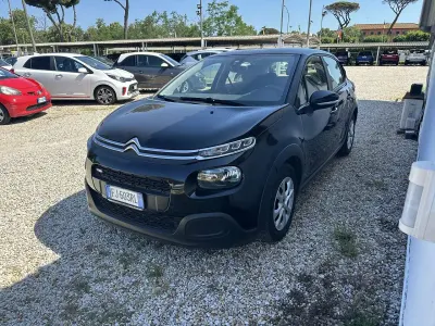 Usata Citroën C3 PureTech 82 CV (60 kW) 2017 Nero Berlina