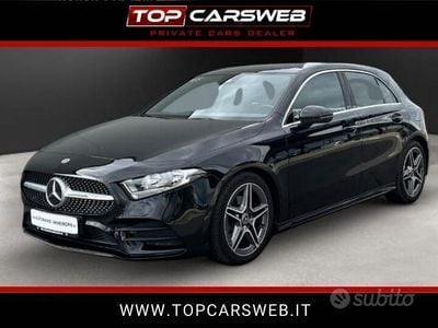 Usata Mercedes A180 Premium 116 CV (85 kW) 2022 Nero Berlina