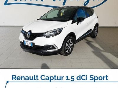 Usata Renault Captur 110 CV (80 kW) 2018 Bianco SUV