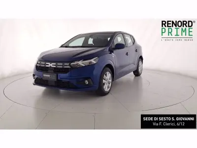 Usata Dacia Sandero Expression 101 CV (74 kW) 2023 Blu elettrico